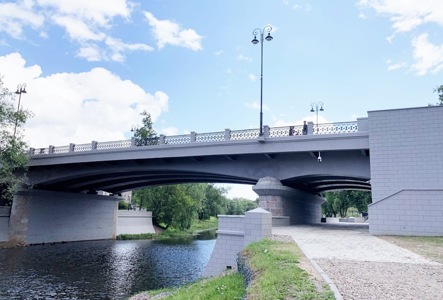 Псковская область, Псков, Троицкий мост 